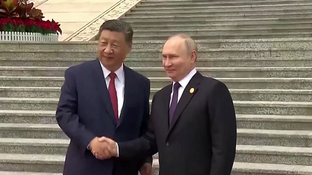 시진핑-푸틴, 정상회담 시작…“중러관계·우크라전 등 논의”
