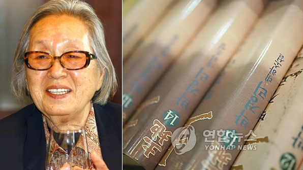 소설가 박경리. 대하소설 ‘토지’를 쓴 한국 문단의 거목으로 2008년 5월5일 82세로 타계했다.