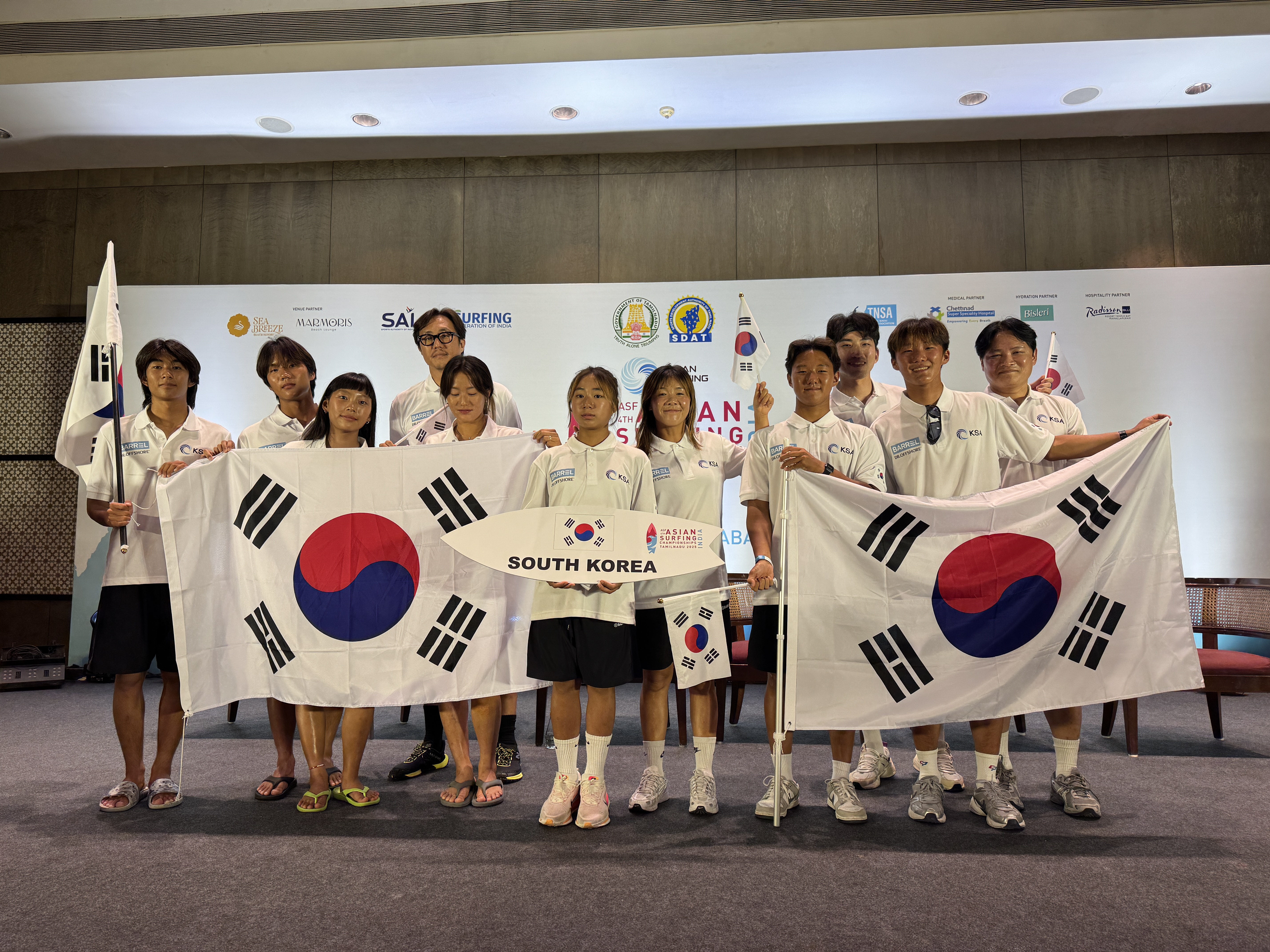 한국 서핑, 대표팀 창설 8년 만에 아시아 챔피언십 금메달