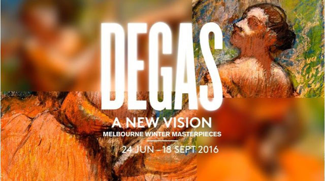 2016년 호주 멜버른에서 열렸던 ‘드가: 새로운 시각’ 전시의 홍보 포스터