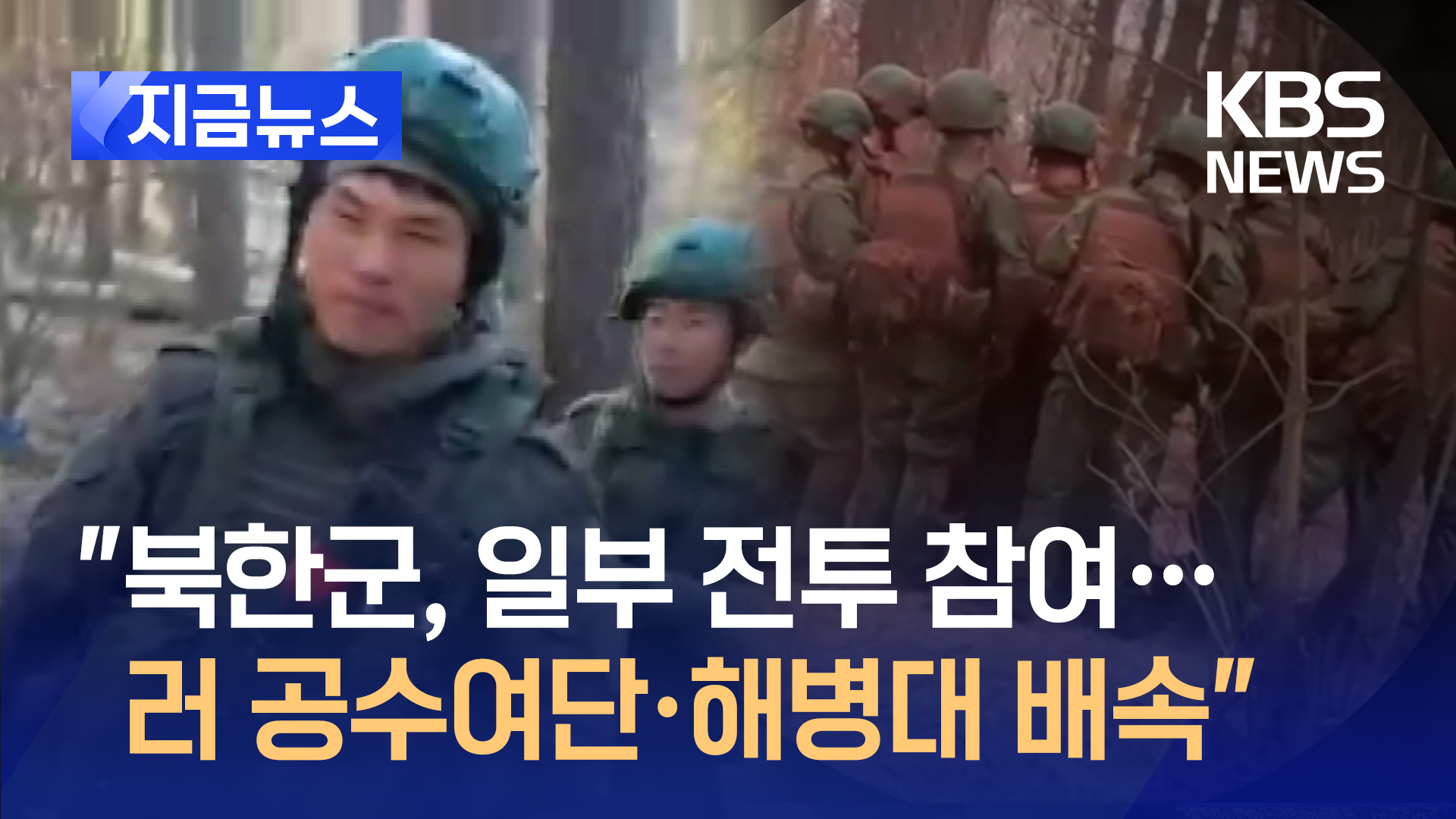 국정원 “북한군, 러 공수여단·해병대 배속돼 일부 전투 참여”