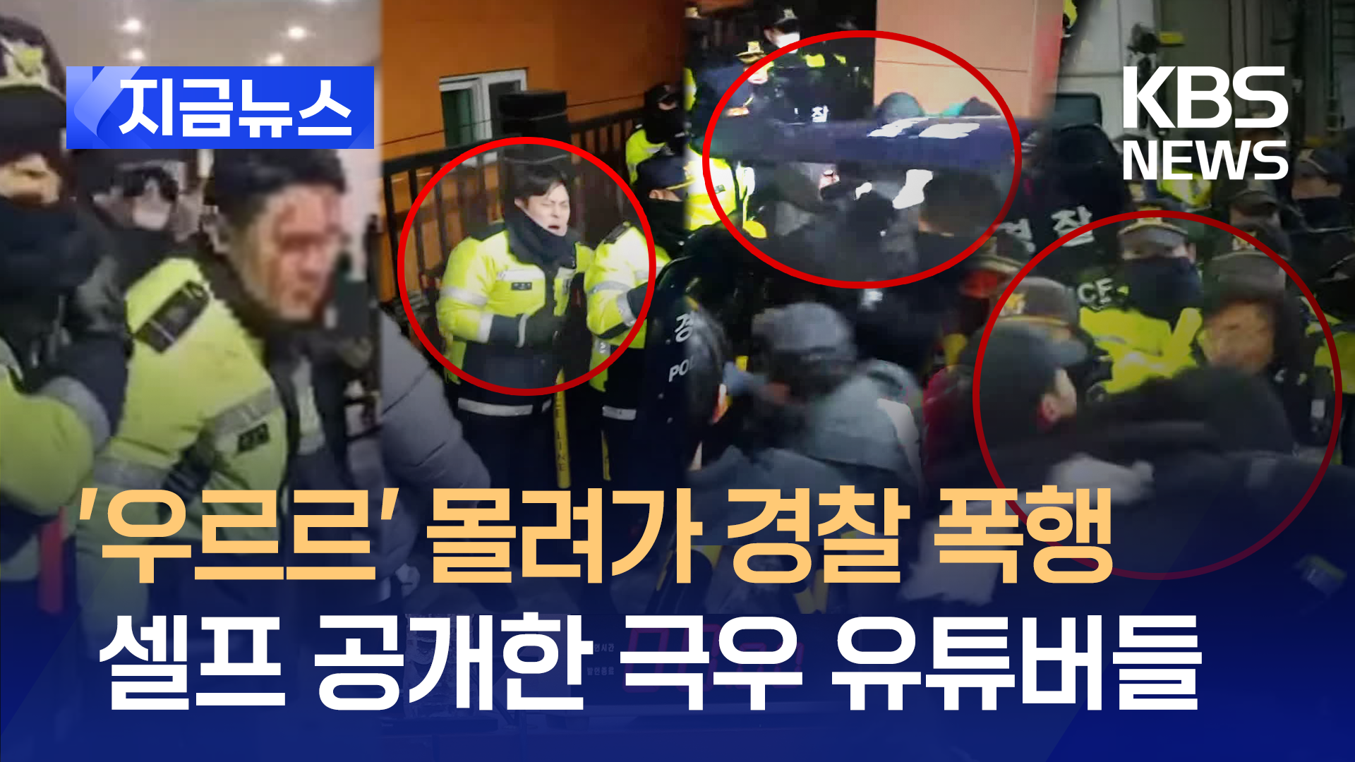 서부지법 폭동에 ‘피 흘리는 경찰관’…극우 유투버, 앞다퉈 영상 삭제