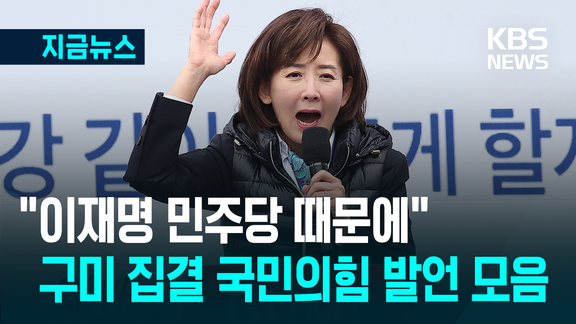 나경원 “트럼프 관세전쟁에, 우리는 맞설 사람이 없어”