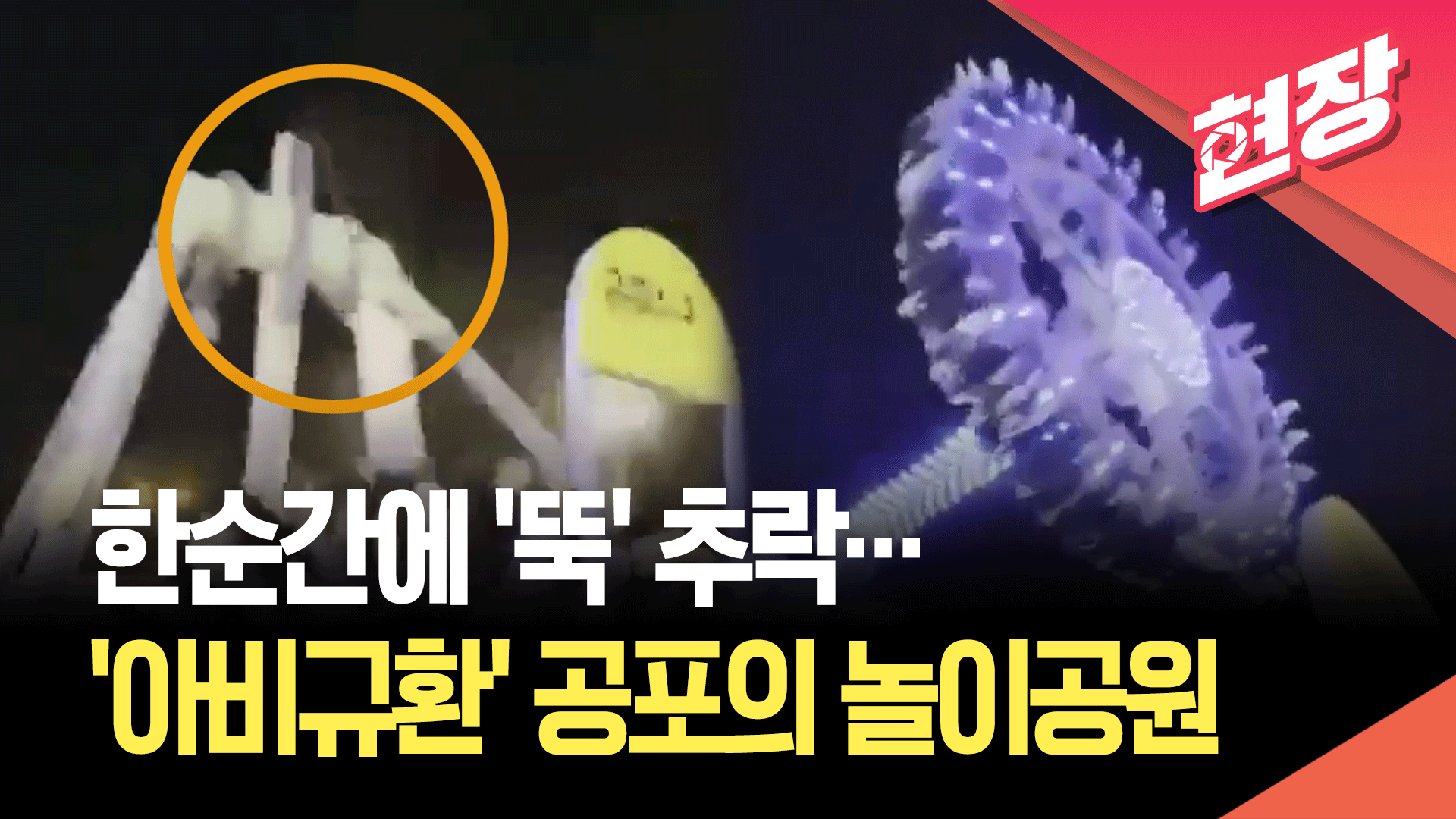 놀이기구 공중 추락해 23명 부상…사우디 놀이공원 ‘아비규환’ [현장영상]
