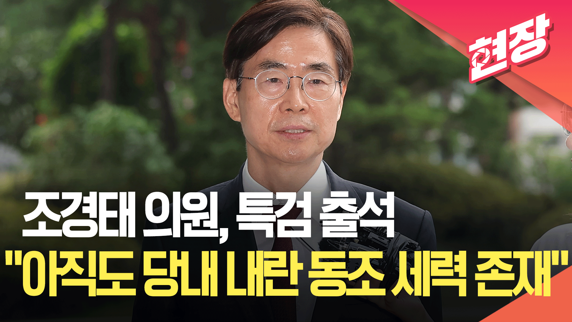 [영상] 조경태, 내란 특검 참고인 조사 출석…“아직도 당내에 내란 동조 세력 존재”