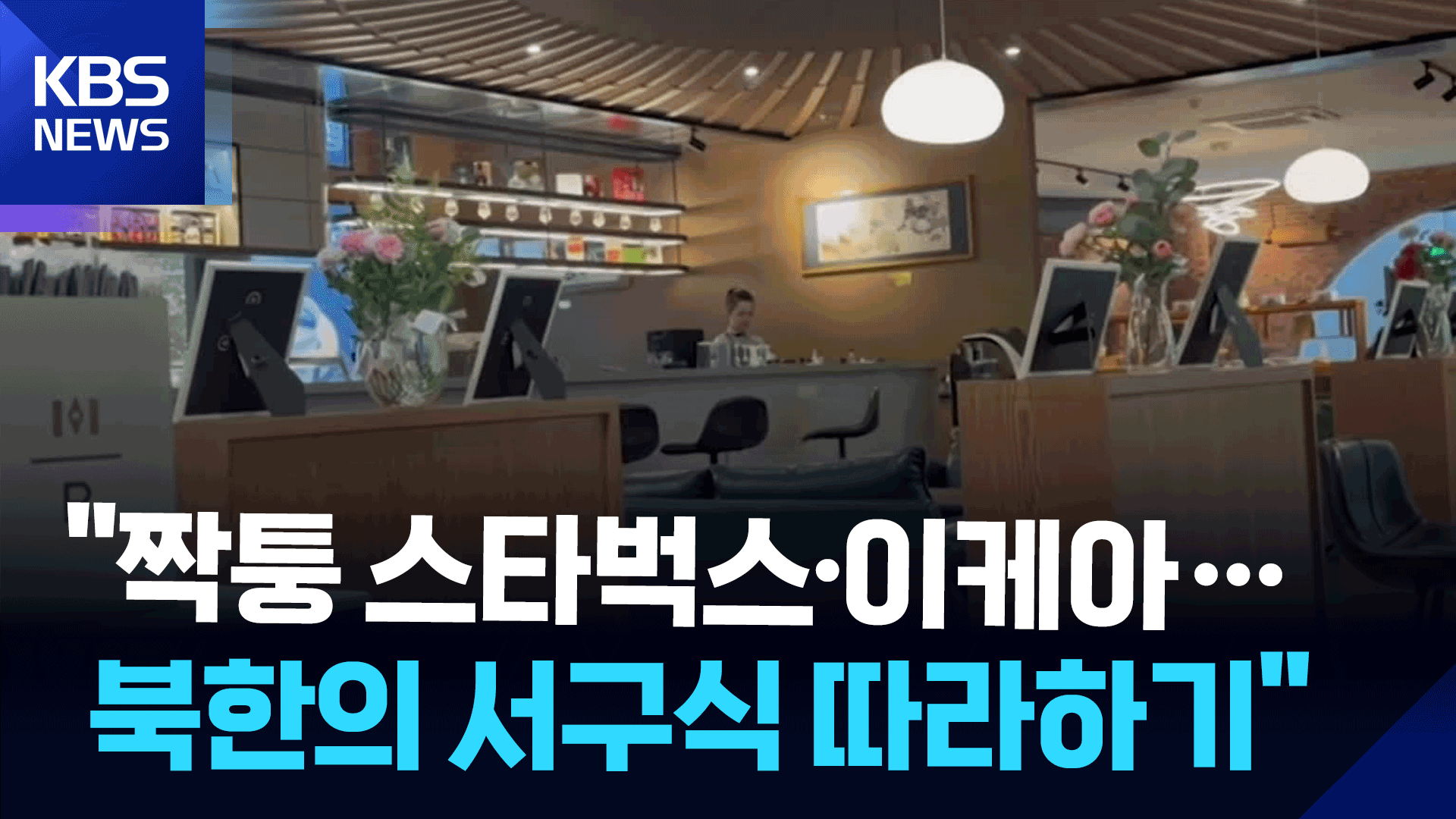 [영상] 짝퉁 스타벅스·이케아·레고까지…“북한의 서구식 따라하기”