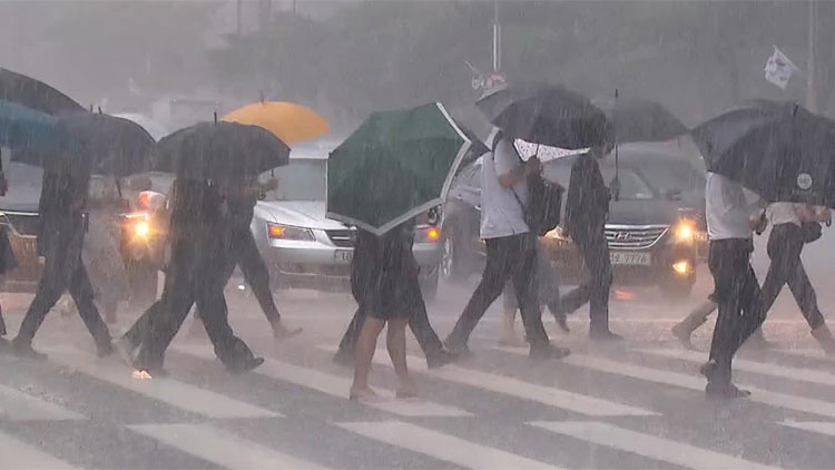 사흘간 남부 최대 500mm 안팎 폭우…전국에서 2,100여 명 대피