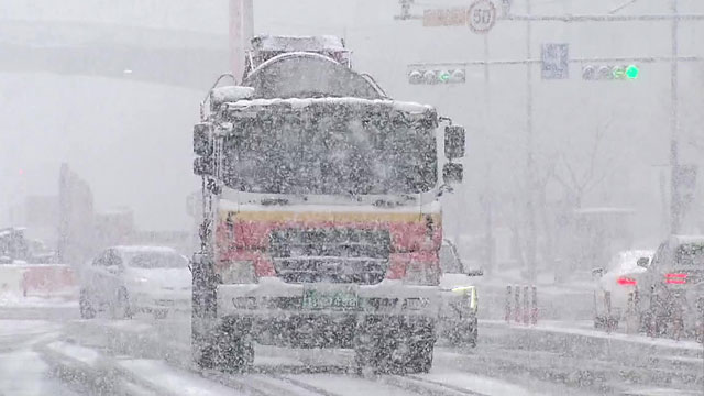 광주 전남 대설특보…내일까지 15㎝ 눈 예보