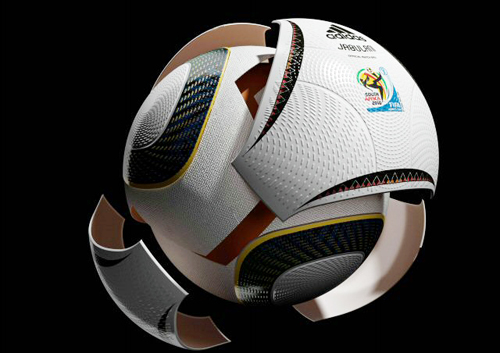 2010 남아프리카공화국 월드컵 축구대회 본선에서 사용될 국제축구연맹(FIFA) 공인구인 '자블라니'(Jabulani)가 공개됐다. '자블라니'는 남아프리카공화국 공용어 가운데 하나인 줄루어로 '축하하다'는 의미다. 아디다스는 3차원으로 둥글게 형성된 8개의 가죽 조각이 공을 덮고 있기 때문에 완벽한 구형에 반발력도 뛰어나다고 밝혔다. 또 첨단 과학기술을 적용해 날아가는 궤적이 일정하고 공 표면에는 돌기가 있어 잘 미끄러지지 않으며 강한 반발력이 있어 슈팅하는 순간 공이 빠르게 날아가지만 골키퍼는 공의 방향을 예측할 수 있고 골키퍼가 잡기에도 나쁘지 않다고 설명했다.