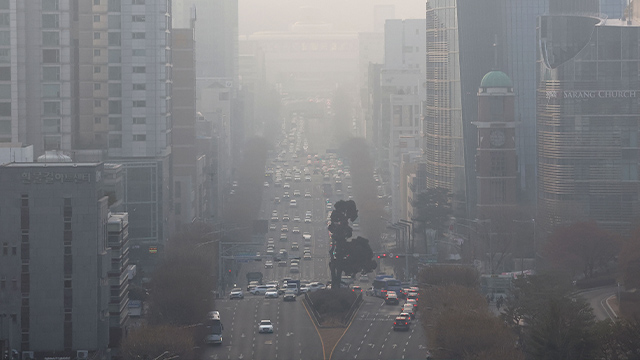 내일까지 전국 초미세먼지 ‘나쁨’…포근한 연휴