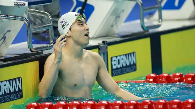 이주호, 배영 200ｍ 5위…세계선수권 한국 배영 역대 최고 성적