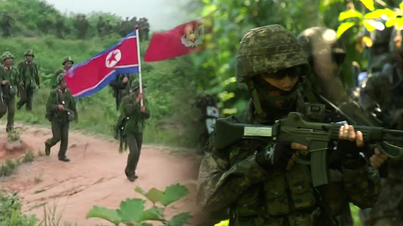 북한군, 군사분계선 또 침범…<br>“경고사격에 돌아가”