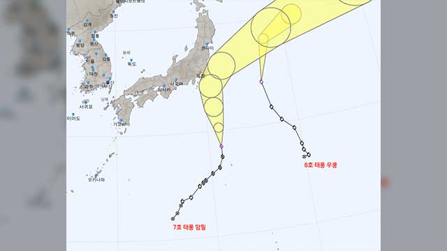 일본, 태풍7호 접근에 내일 항공편·신칸센 잇단 취소