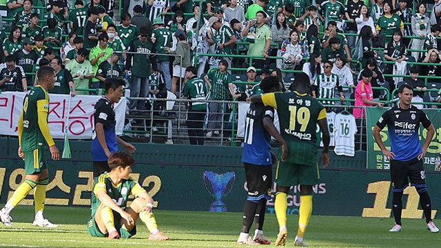 K리그1 ‘꼴찌’ 인천 vs 9위 대전 10일 일전…인천 강등 확정되나