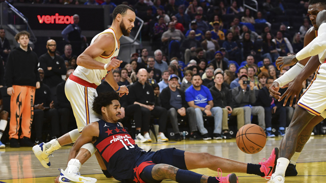 NBA 최하위 워싱턴, 골든스테이트에도 패배…풀 38점에도 9연패