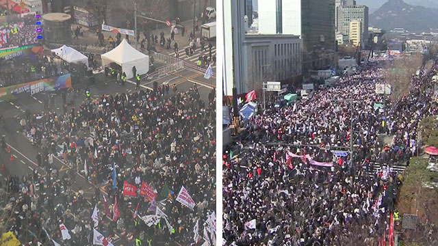 주말 도심 곳곳서 탄핵 찬반 집회…“대중교통 이용 당부”