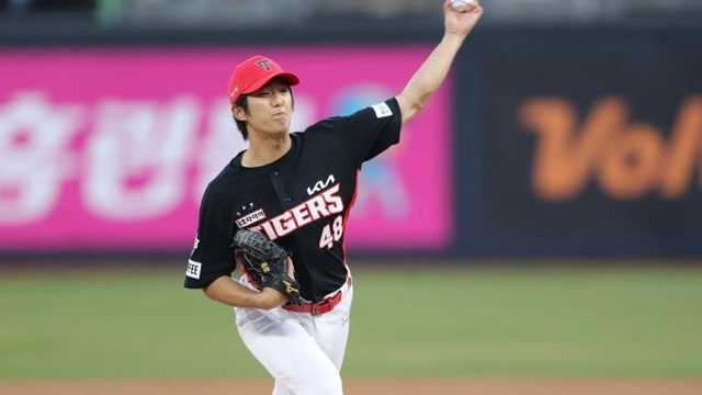 ‘복귀 시동’ KIA 이의리, 첫 재활 등판 2이닝 비자책 쾌투