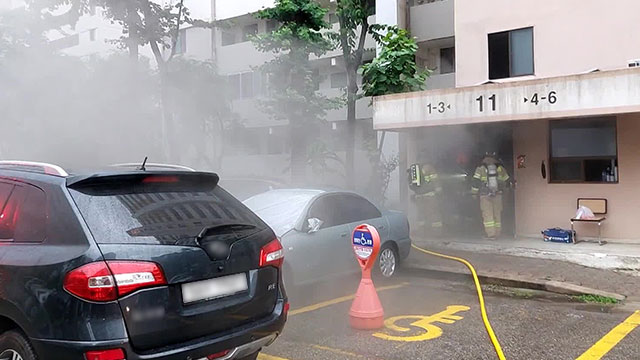 서울 마포구 성산동 아파트 지하실서 불…3명 경상