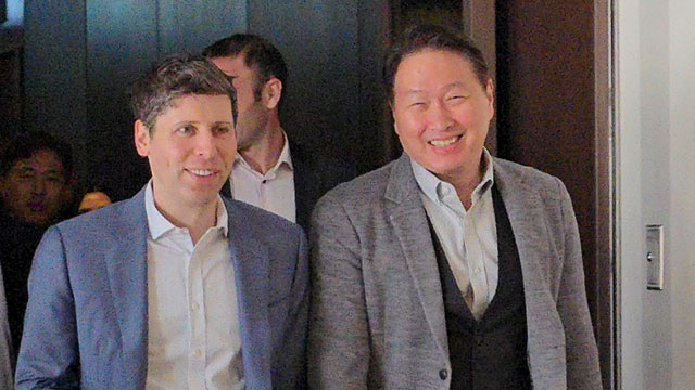 최태원 회장, 올트먼 오픈AI CEO와 만나…AI 협력 강화