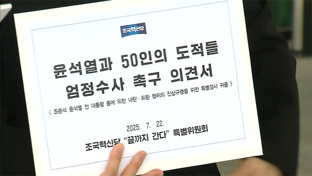 혁신당 “내란 동조 국민의힘 의원도 신속히 수사해야”