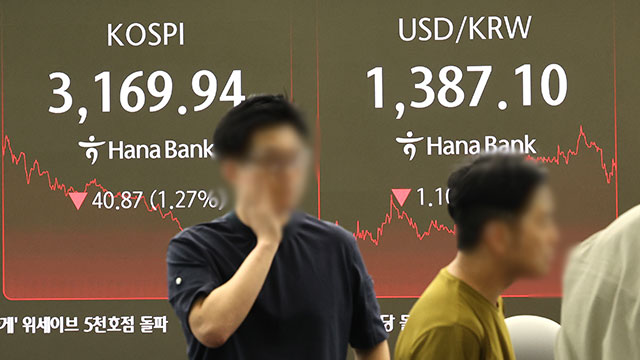 코스피 장중 연고점 찍고 하락…코스닥도 하락 마감