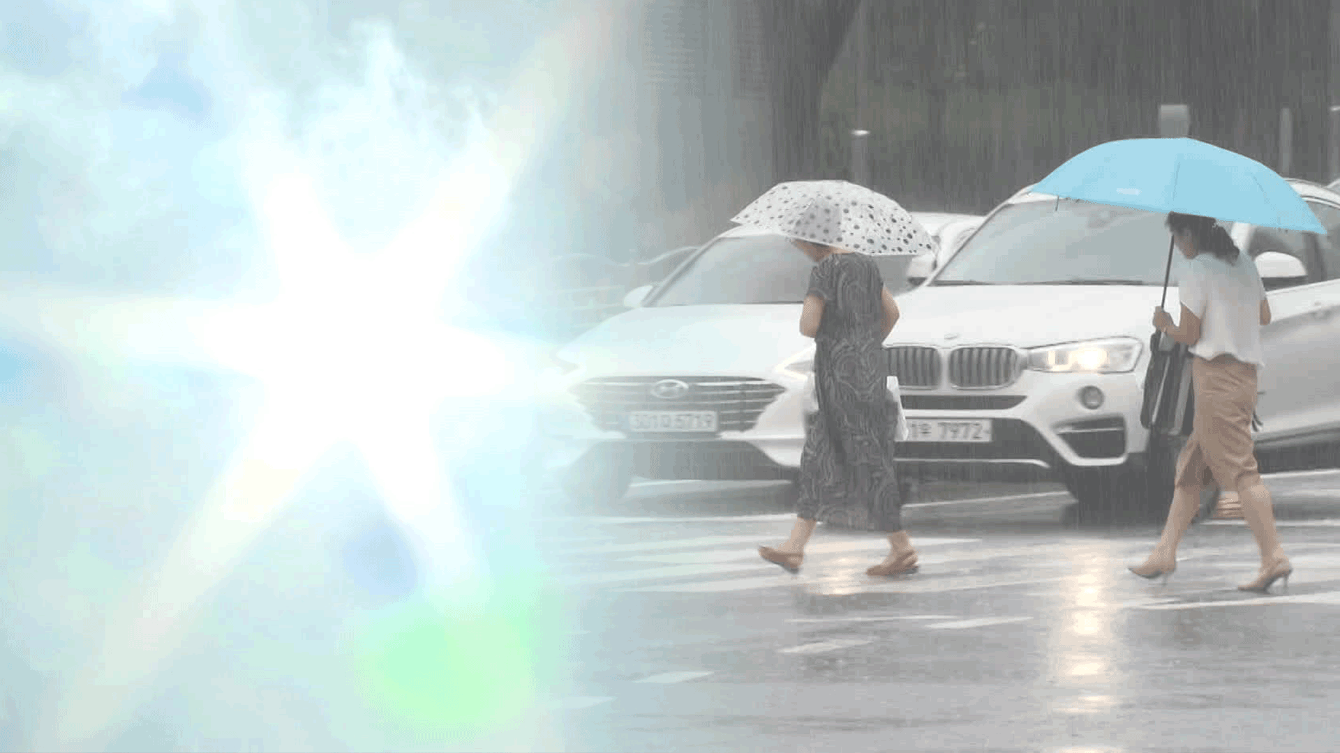 폭염에서 폭우로…한반도 장마, 롤러코스터처럼 변했다