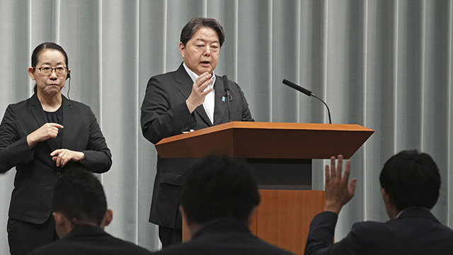 일본, 미 ‘무기 추가 구매 합의’ 발표에 “이미 결정된 사안”