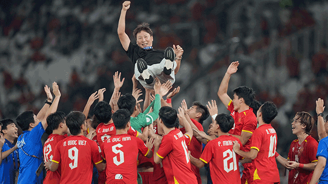‘김상식 매직’ 베트남 U-23 축구대표팀, 아세안챔피언십 3회 연속 우승