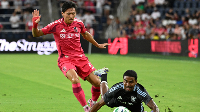 MLS 정상빈, 세인트루이스 이적 2경기 만에 시즌 첫 골