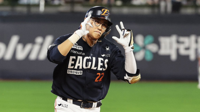 ‘채은성 역전타’ 한화, NC에 9-2 역전승…5연승 질주