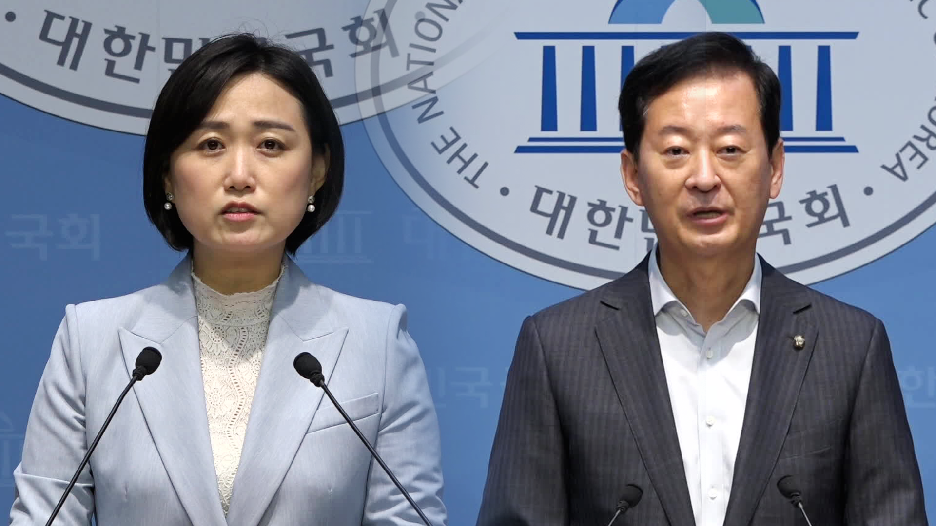 여 “친일 후예, 광복절 모욕”…야 “국민임명식, 자화자찬 쇼”