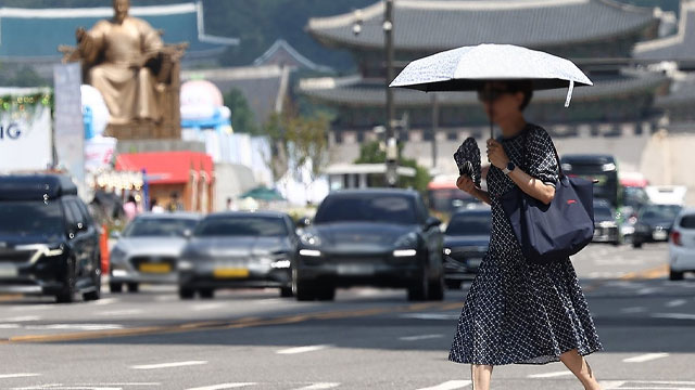 전국 대부분 폭염특보…수도권·강원 중북부 비
