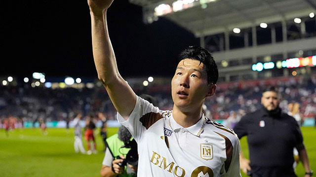 LAFC 손흥민, 이적 후 첫 선발 출전…뉴잉글랜드 원정 출격 대기