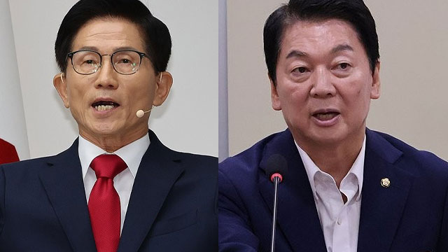 김문수, 안철수 만나 “힘 합쳐야”…장동혁 “우파 총단결해 투쟁”