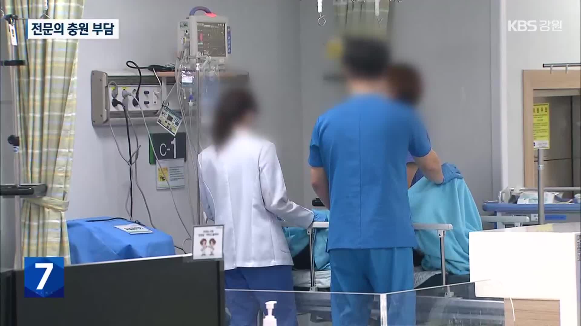 전공의 충원율 5% 수준…전문의 모시기 ‘부담’