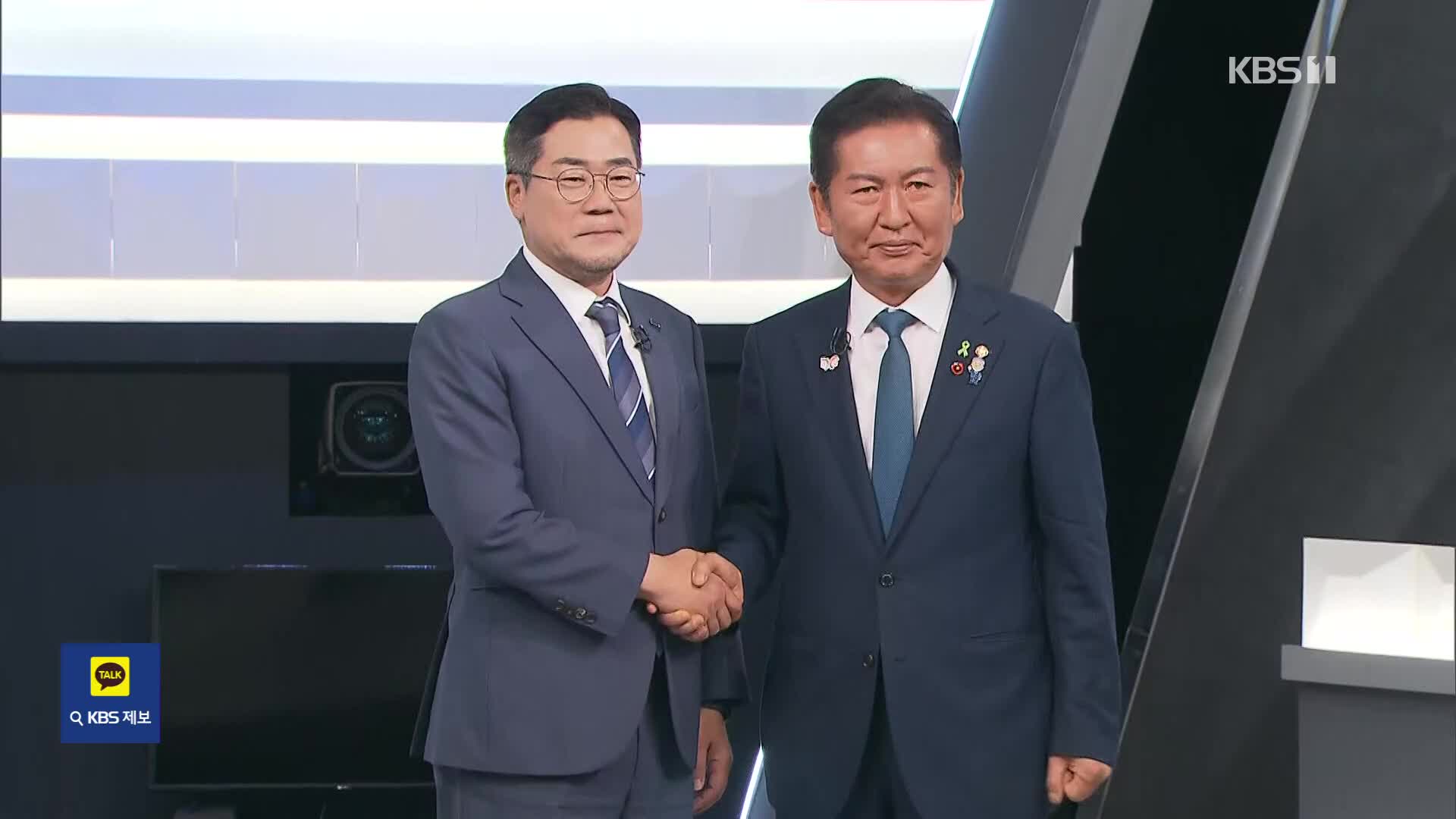 민주당 당대표 선거 2차 TV 토론…정청래·박찬대 ‘선명성’ 경쟁